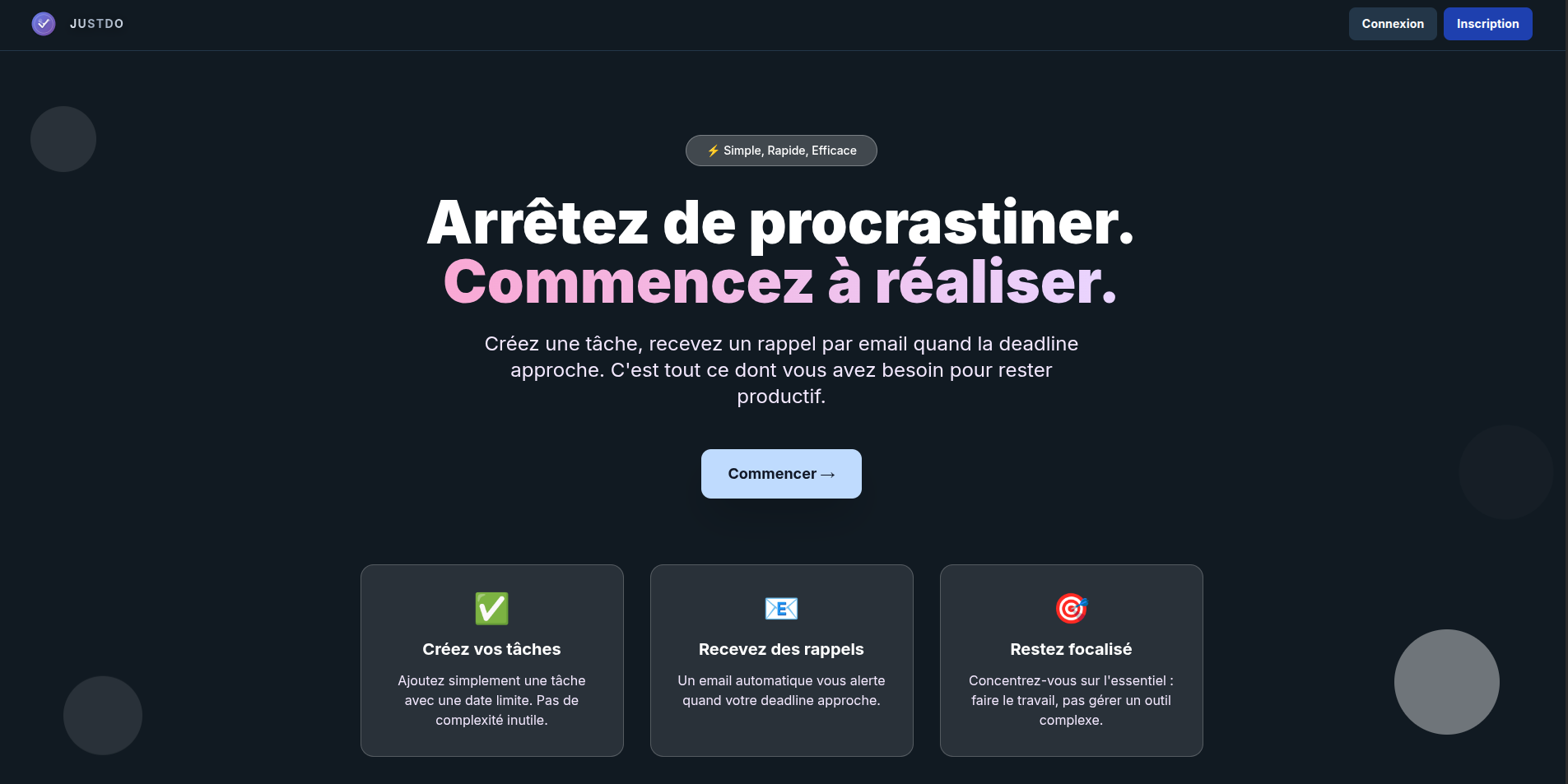 Just Do screenshot 1