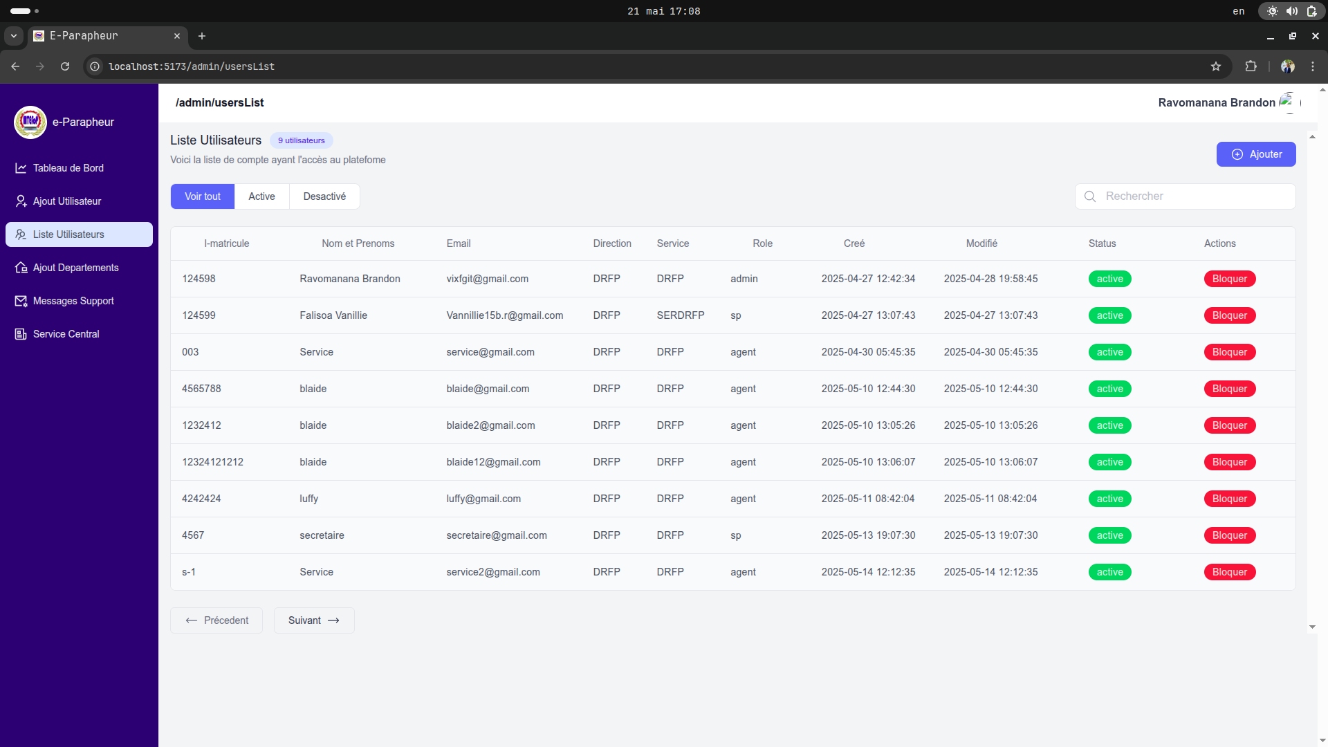 Ministerial Documents Management and Tracking screenshot 3