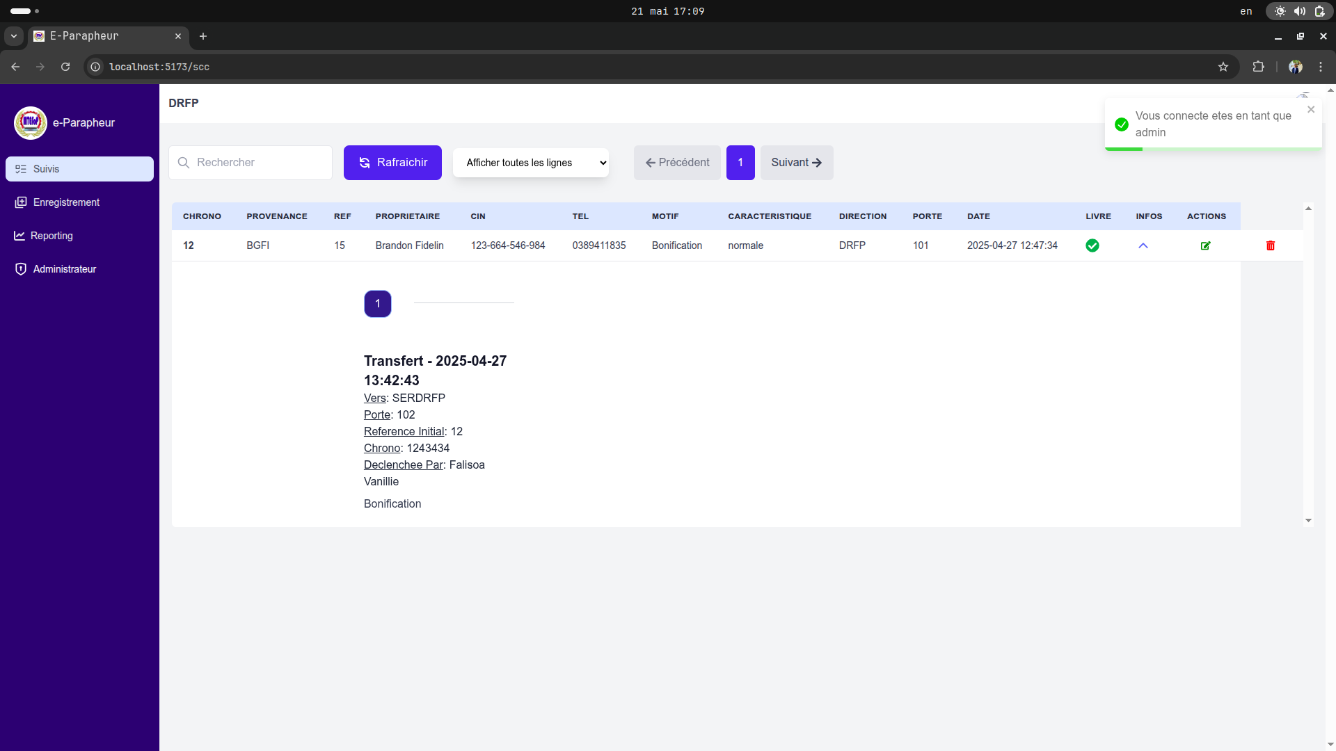 Ministerial Documents Management and Tracking screenshot 4