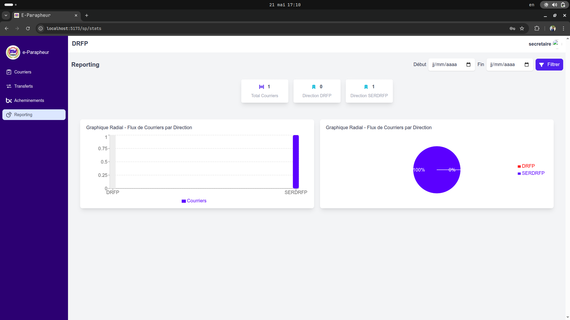 Ministerial Documents Management and Tracking screenshot 5